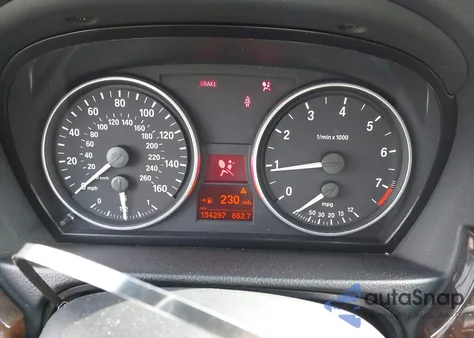 2007 BMW 328I из США, поврежденный, VIN WBAVA33577PG40302